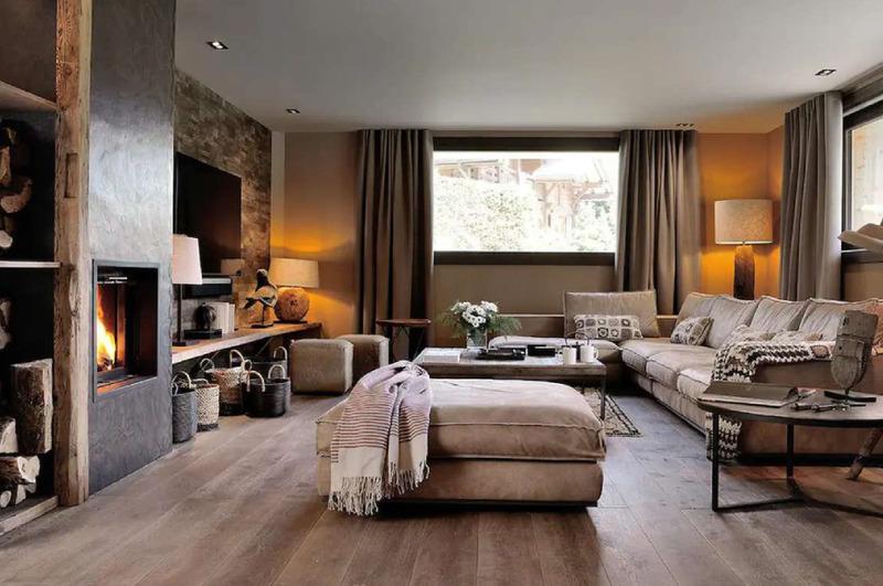 Chalet familiar em Megève com acesso ski-in/ski-out para até 12 hóspedes