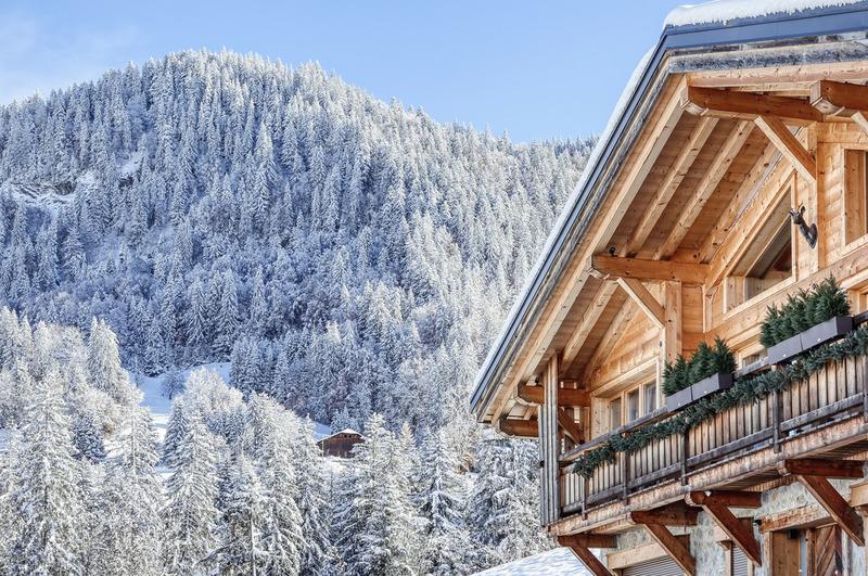 Chalet de luxo em Megève com terraço e vista para as montanhas